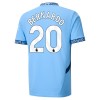 Virallinen Fanipaita Manchester City Bernardo 20 Kotipelipaita 2024-25 - Miesten